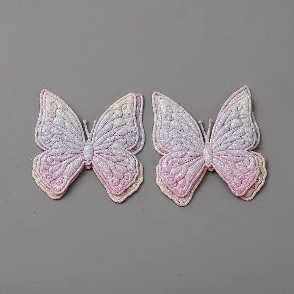 Butterfly Shape Cloth Sew on Patches Applique