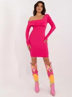 Dress-FN-SK-4616.88-Fuchsia