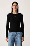 Guess Jeans  tričko s dlouhým rukávem dámské s bavlnou