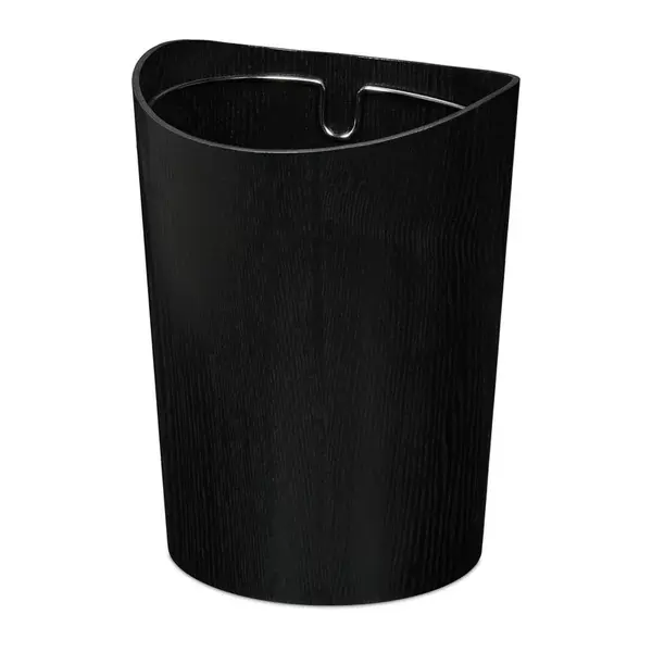 Relaxdays KOŠ NA PAPÍR černá 9 l