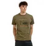 Bushman Pánské bavlněné tričko Gillie, khaki XXL