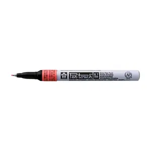 Pen Touch Sakura EF lihový fix 0,7 mm Fluo Red
