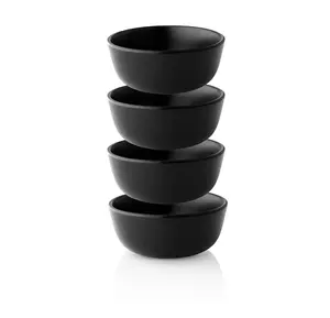 Miska 0,15l Ø10cm Nordic Kitchen, sada 4ks, čierna - Eva Solo