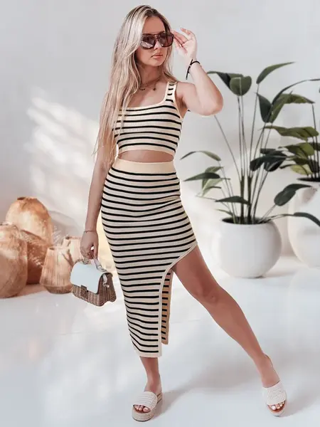 Dámský pruhovaný komplet SUMMERSA