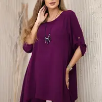 Kesi Włoski Sada halenky + kalhot s přívěskem tmavá khaki