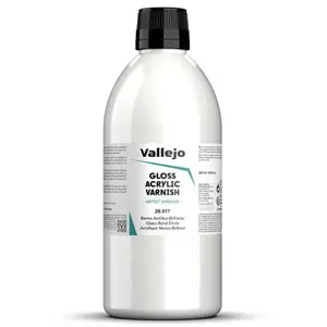 Lesklý akrylový lak Vallejo 500ml
