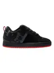 Dc shoes pánské boty Court Graffik SQ Black / Grey / Red | Černá | Velikost 9 US