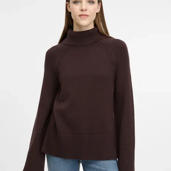 Hnědý dámský svetr ORSAY - Dámské