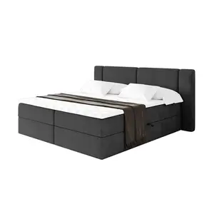 ALTDECOR POSTEL boxspring s matrací H3 - EVON - 140x200 cm Černá