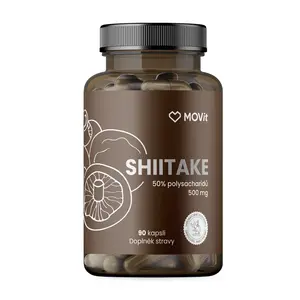 MOVit Shiitake 50% polysach. 500 mg