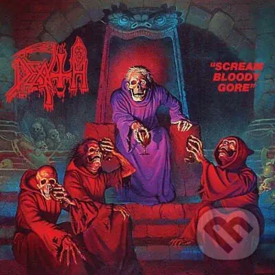 Death: Scream Bloody Gore Ltd. (Violet, White & Red Splatter) LP