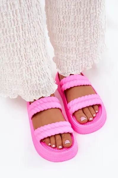 S. BARSKI Pěnové Lehká Dámské Sandały Na Platformě S.Barski