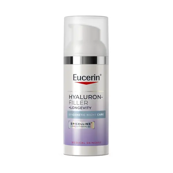 Eucerin Hyaluron-Filler + Longevity Epigenetic noční krém 50 ml
