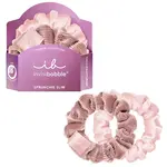 Ozdobné spirálové gumičky Invisibobble Sprunchie Slim La Vie en Rose - 2 ks + dárek zdarma
