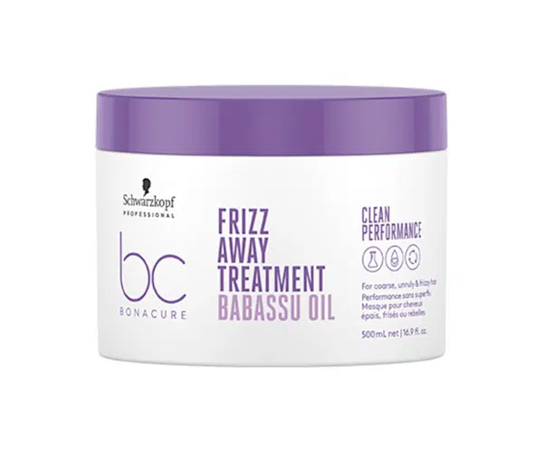 Kúra pro nepoddajné a krepaté vlasy Schwarzkopf Professional BC Bonacure Frizz Away - 500 ml (2825324) + dárek zdarma