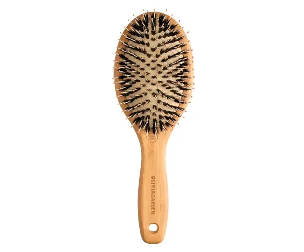 Plochý kartáč Olivia Garden Bamboo Touch Combo M - 80 x 230 mm (ID1680) + dárek zdarma