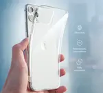 Silikonové pouzdro Forcell AntiBacterial pro Huawei P40 Lite E, transparentní