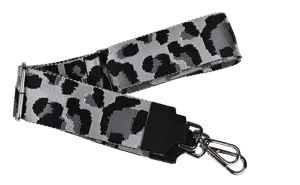 NovaKabelka.cz Látkový přídavný popruh leopardo bianco nero