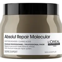 Maska pro poškozené vlasy Loréal Professionnel Serie Expert Absolut Repair Molecular - 500 ml - L’Oréal Professionnel + dárek zdarma