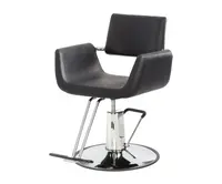 Kadeřnické křeslo SilverFox Y119 - černé + dárek zdarma