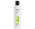 Čisticí šampon pro silně řídnoucí přírodní vlasy Nioxin System 2 Scalp + Hair Shampoo - 300 ml + dárek zdarma