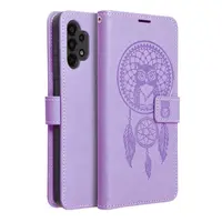 Flipové pouzdro MEZZO Book case pro Samsung Galaxy A16 5G, teddy bear black13 4G, dreamcatcher purple