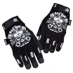 Moto rukavice W-TEC Black Heart Piston Skull černá 3XL