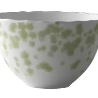 Zelená miska 14 cm kolekce Slåpeblom - Wik & Walsøe