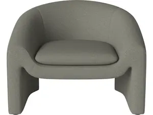 Křeslo Mielo, více variant - Bolia Varianta: Revi - Bouclé & texture, Green