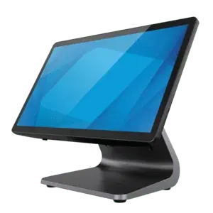 Elo E-Series 3 E849902, 39.6 cm (15,6''), Full HD, USB, USB-C, RS232, BT, Ethernet, Intel Celeron, SSD, 11 IoT Enterprise, kit (RS232), black