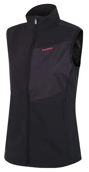 Husky Salien L XXL, black Dámská softshell vesta