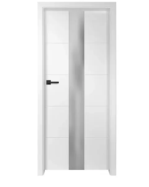 Bílé lakované dveře BALDUR 5 (UV Lak)