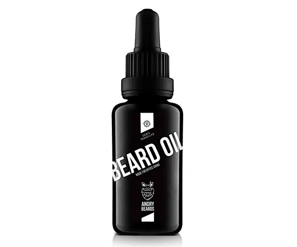 Vyživující olej na vousy Angry Beards Christopher the Traveller - 30 ml (OLEJ-TRAVELLER-30) + dárek zdarma