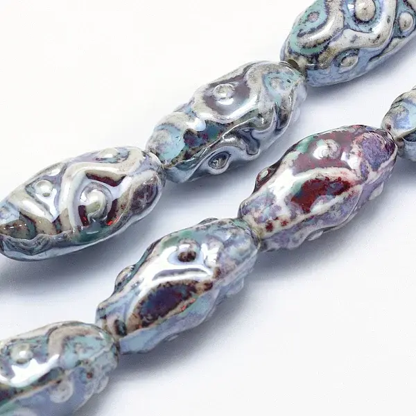 Eco-Friendly Glazed Porcelain Beads