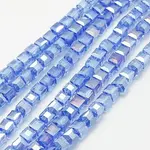 Electroplate Glass Beads Strands