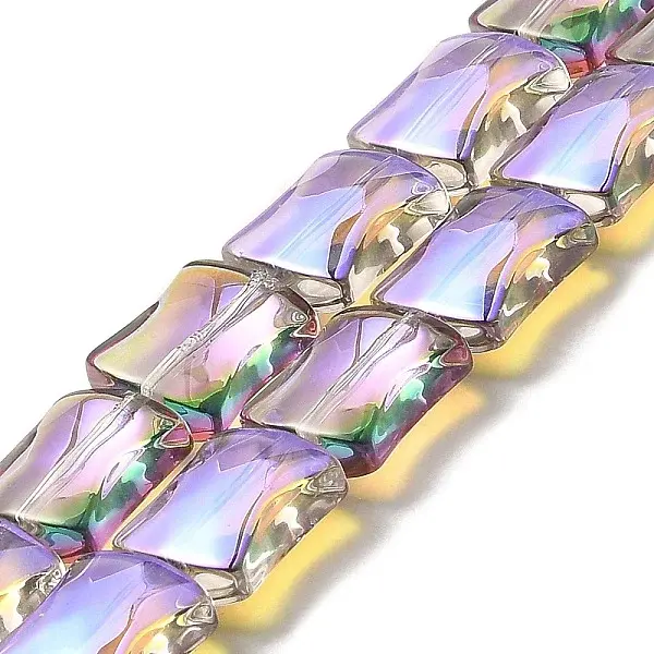 Electroplate Glass Beads Strands