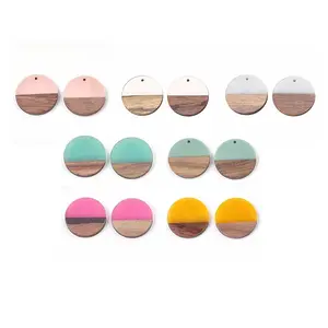 Resin & Wood Pendants