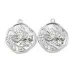 Brass Micro Pave Cubic Zirconia Pendants