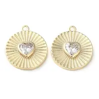 Real 18K Gold Plated Brass Pendants