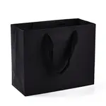 Rectangle Paper Bags with Rope Handles