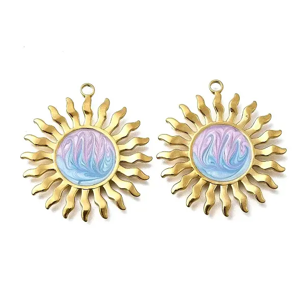 304 Stainless Steel Enamel Pendants