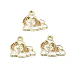 Zinc Alloy Enamel Pendants