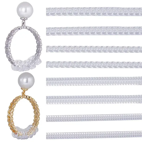 24Pcs 4 Style Plastic Spring Coil