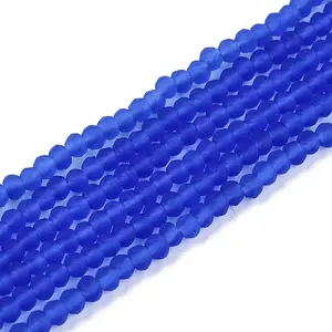 Transparent Glass Beads Strands