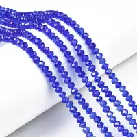 Electroplate Glass Beads Strands