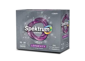 Spektrum Gummy LONGEVITY limitovaná edice 2025 90 + 30 tablet NAVÍC