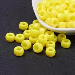 Opaque Acrylic European Large Hole Beads
