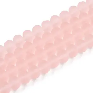 Transparent Glass Beads Strands