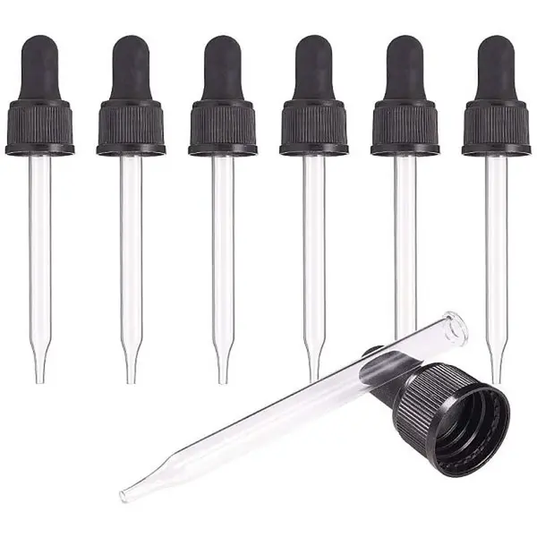 Glass Dropper Set Transfer Graduated Pipettes