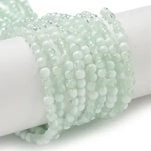 Crackle Glass Beads Strands